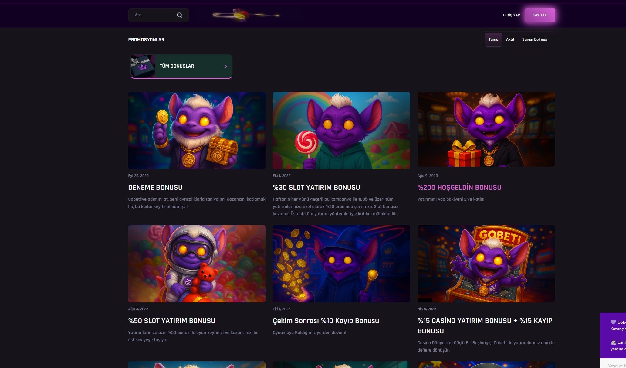 gobeti twitter adresleri